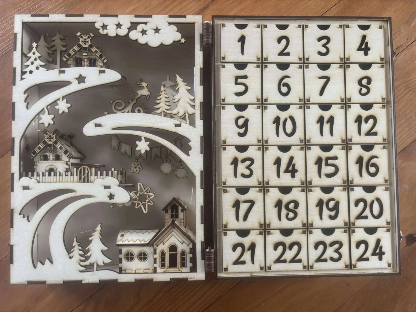 Calendrier de l'Avent LED