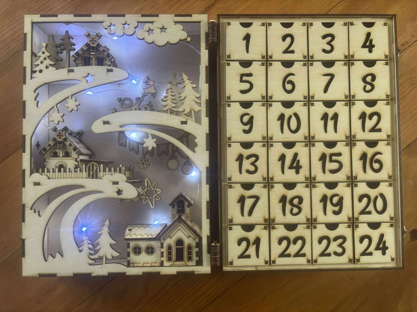 Calendrier de l'Avent LED