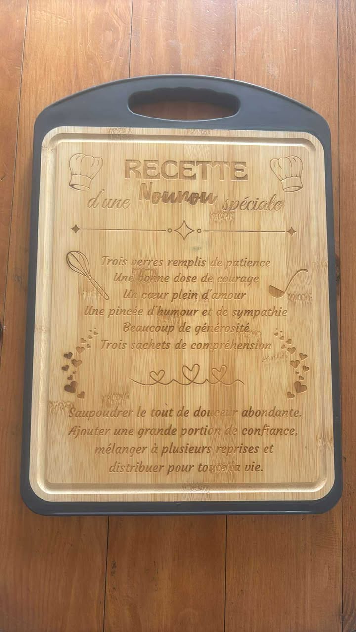 Planche à découper double face