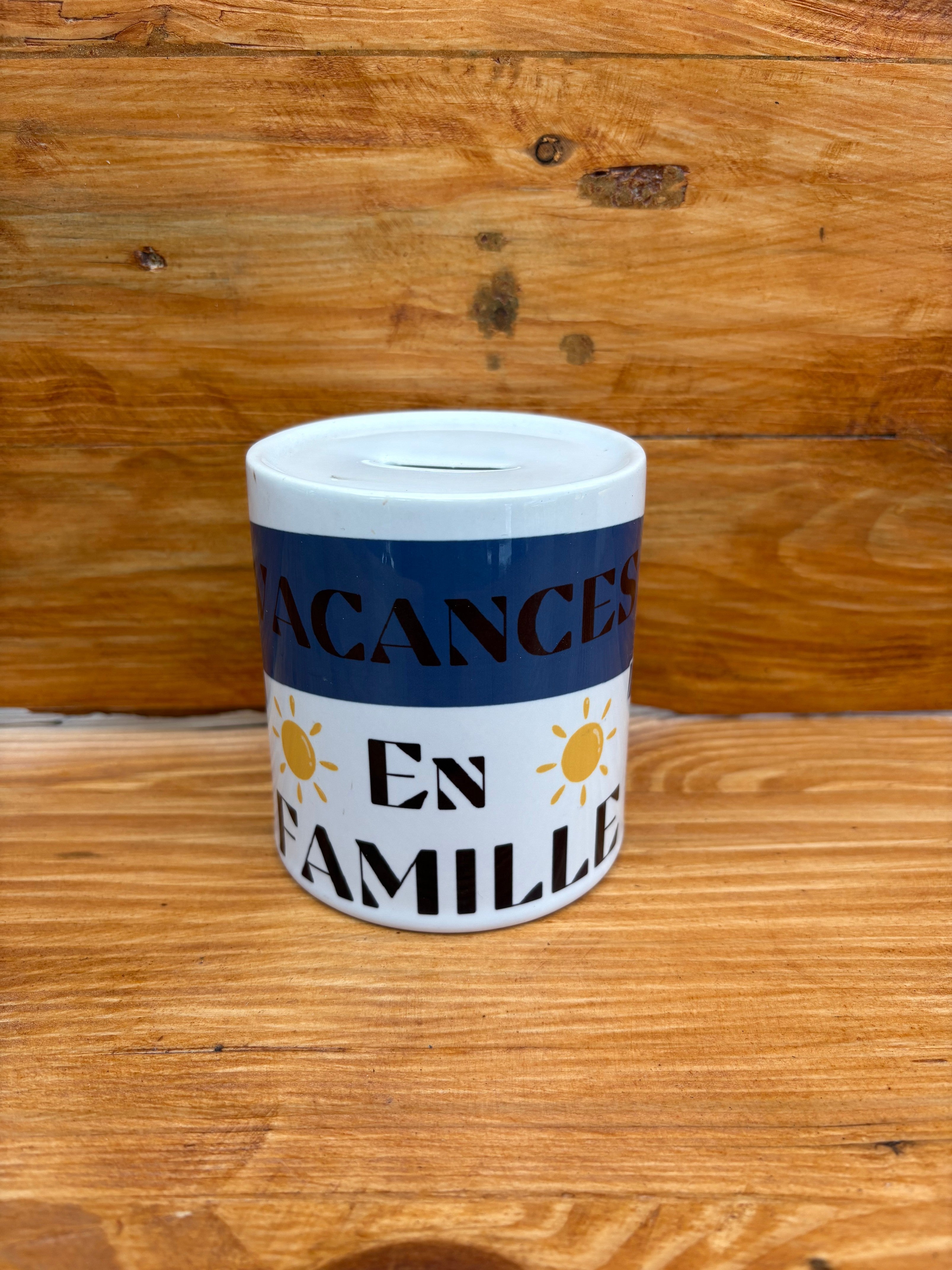 Tirelire personnalisable