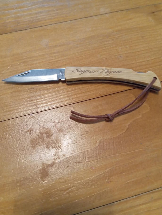 Couteau Bambou