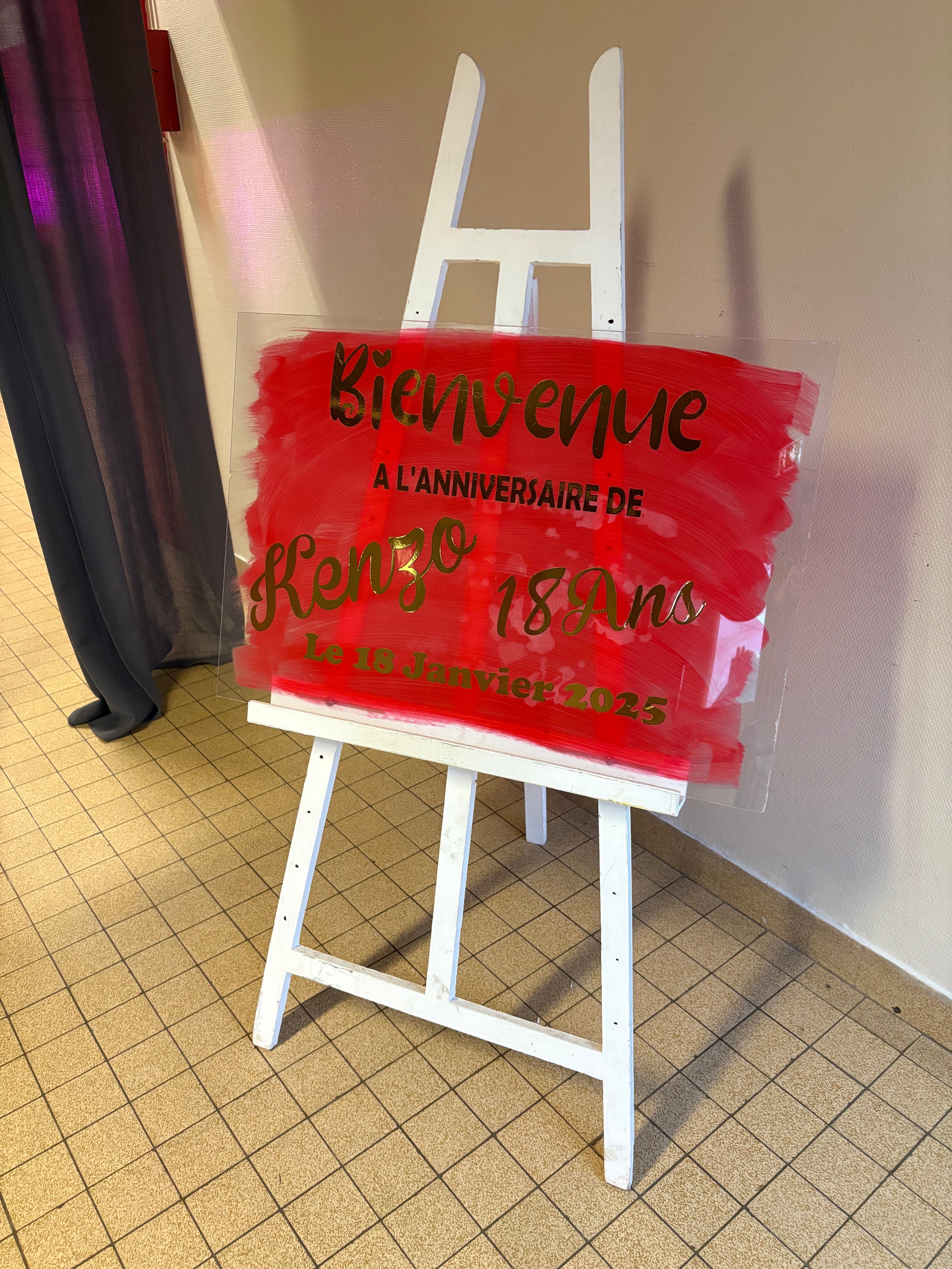 Panneau de Bienvenue