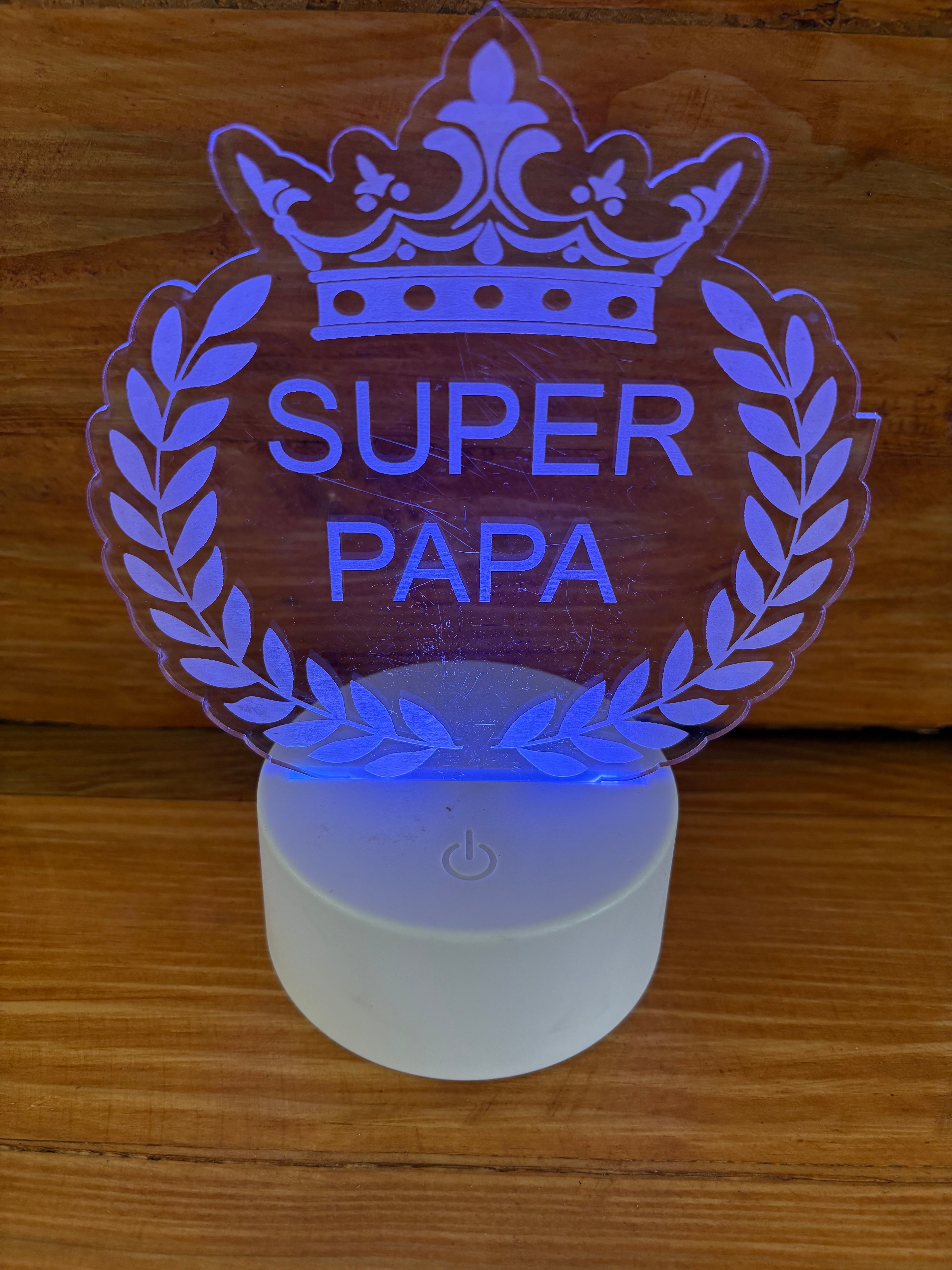 Trophé "Super papa"