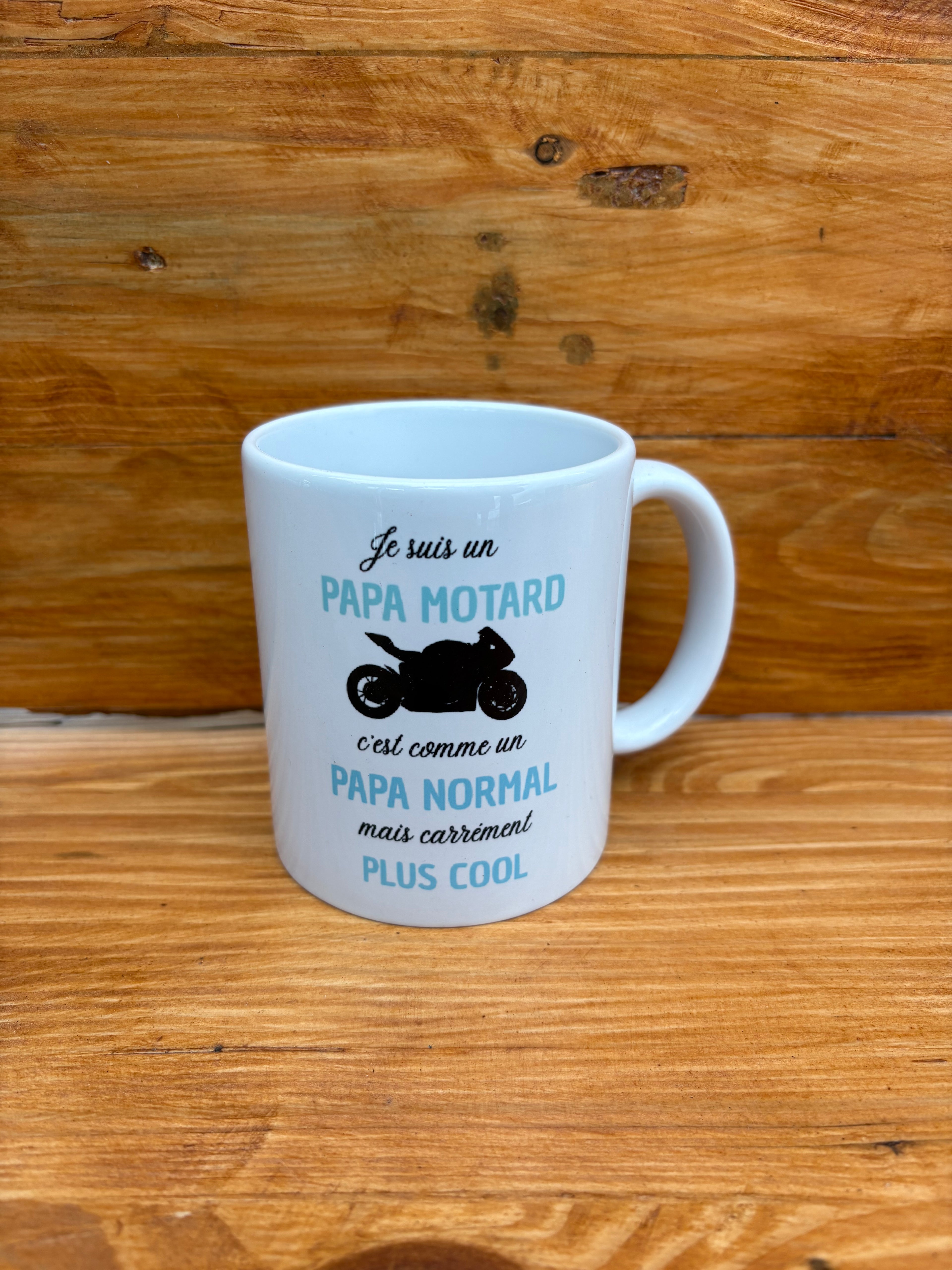 Mug papa motard